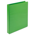 Samsill Earth’s Choice Biobased Durable Fashion View Binder, 3 Rings, 1" Capacity, 11 x 8.5, Lime, 2/Pack