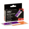 GBC UltraClear Thermal Laminating Pouches, 5 mil, 3.69" x 2.19", Gloss Clear, 100/Box