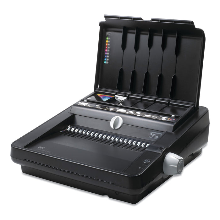 GBC CombBind C450E Electric Binding System, 500 Sheets, 18 x 17 x 13, Black