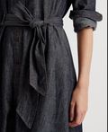 Lauren Ralph Lauren Denim A-Line Shirtdress – Dark Rinse Wash by Vanessa Jane