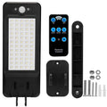 60LEDs Solar PIR Motion Sensor Remote Control Wireless Lamp by DailySale