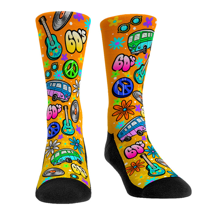Decades All-Over Icon - 60's by Rock 'Em Socks