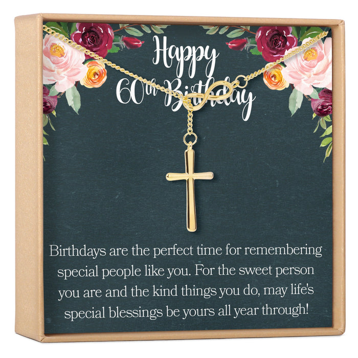 60th Birthday Necklace, Multiple Styles by Dear Ava