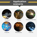 60W Solar Portable Rechargeable LED Flood Lamp by DailySale