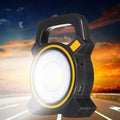 60W Solar Portable Rechargeable LED Flood Lamp by DailySale