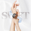 Striped Band Compatible with Apple Watch Bands for Women 40mm 42mm 41mm