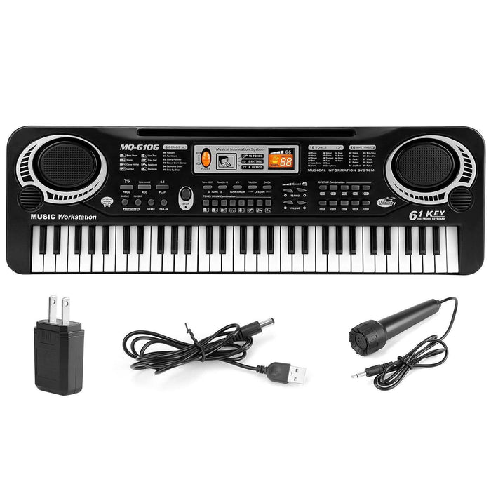 61 Keys Digital Music Electronic Keyboard by DailySale