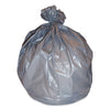 Heritage Linear Low-Density Can Liners, 56 gal, 1 mil, 45" x 55", Gray, 100/Carton