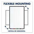 Quartet Classic Series Total Erase Dry Erase Board, 60 x 36, White Surface, Black Frame