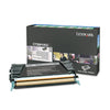 Lexmark C736H1KG Return Program High-Yield Toner, 12,000 Page-Yield, Black
