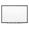 Quartet Classic Series Nano-Clean Dry Erase Board, 24 x 18, Black Aluminum Frame