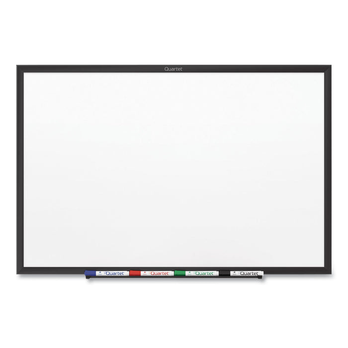 Quartet Classic Series Nano-Clean Dry Erase Board, 24 x 18, Black Aluminum Frame