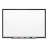 Quartet Classic Series Nano-Clean Dry Erase Board, 36 x 24, Black Aluminum Frame