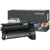 Lexmark C782X1YG Extra High-Yield Toner, 15,000 Page-Yield, Yellow
