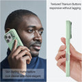 Magnetic Kickstand Case for iPhone 17 Pro Mint Military-Grade Shockproof Matte Semi-Clear Cover by Merch Section