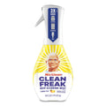 Mr. Clean Clean Freak Deep Cleaning Mist Multi-Surface Spray, Lemon, 16 oz Spray Bottle, 6/Carton