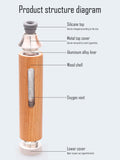 Portable Car Ashtray Handheld Smoker Mini Tool No Touch Travel by Deal US