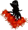 UltraLED Battery Operated Spider Cap Twinkle Light String, Orange by Vanessa Jane