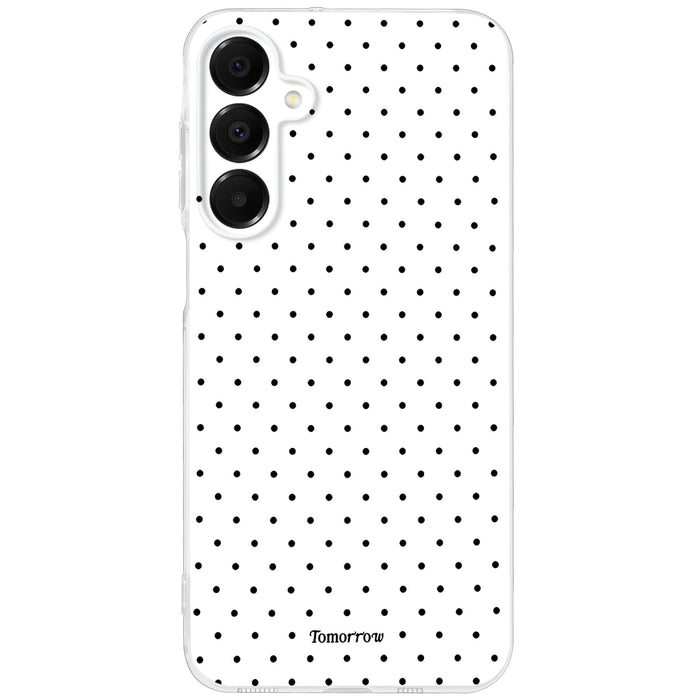 Polka Dot Phone Case For Samsung Galaxy A16 4G/ 5G, Girly Aesthetic Design Soft