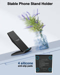 Charger, Nanami Wireless Charging Stand Compatible Iphone 17/17 Air/16/15/15 Pro