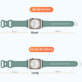 Watch Band 38Mm 40Mm 41Mm 42Mm 44Mm 45Mm 46Mm 49Mm Women Men, 6 Pack Silicone Sp
