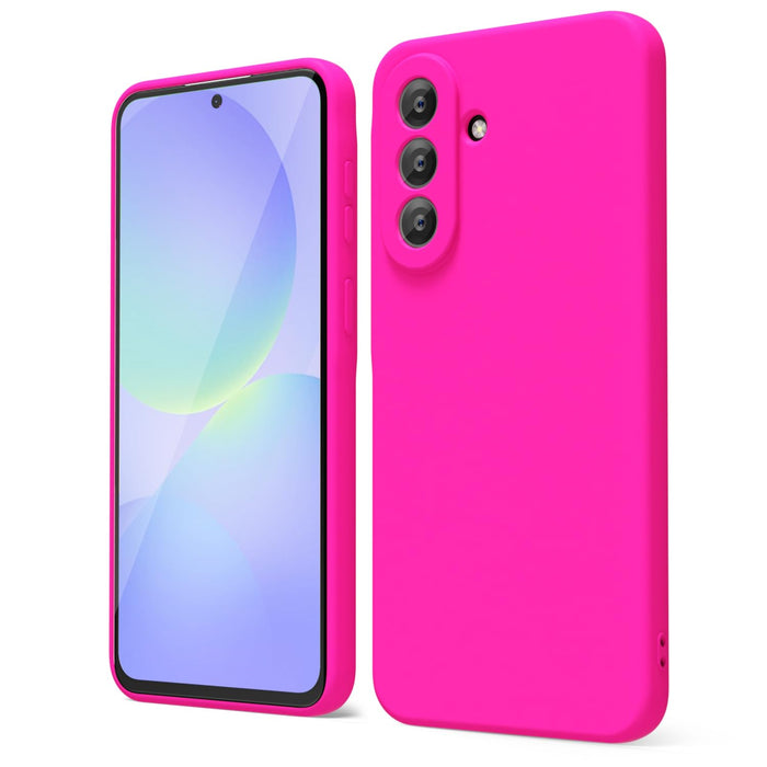 Samsung Galaxy A37 5G Case Silicone, Thin Slim Grip Soft Rubber Gel Protective P