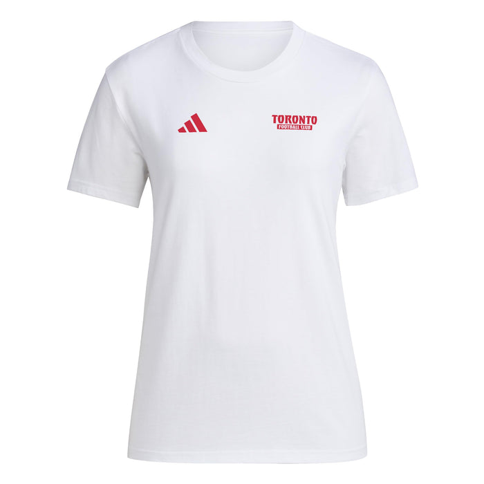 adidas Womens Toronto FC Pre-Game Soccer T-Shirt White Size XXL by Deal US