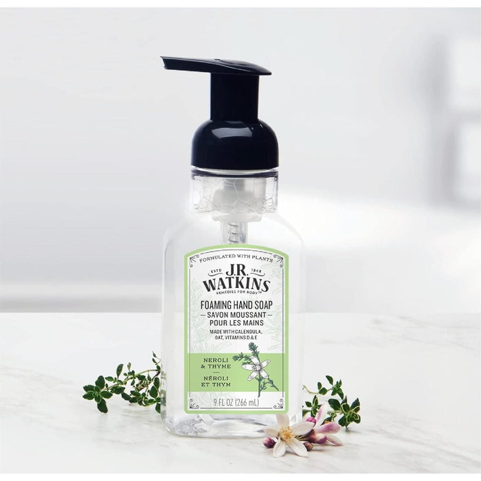 J.R. Watkins Neroli & Thyme Foaming Hand Soap 9 oz by Pasteur Pharmacy