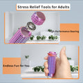 VeiDynoA Ouchies Pain Fidget Toy 3D Printed Anxiety Relief Rainbow Keychain by Deal US