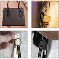 yaozeio Long Distance Relationship Keychain Gift for Couples Black Unisex by Deal US