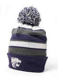NCAA Kansas State Wildcats Adult Unisex Comeback Beanie One Size by Vanessa Jane