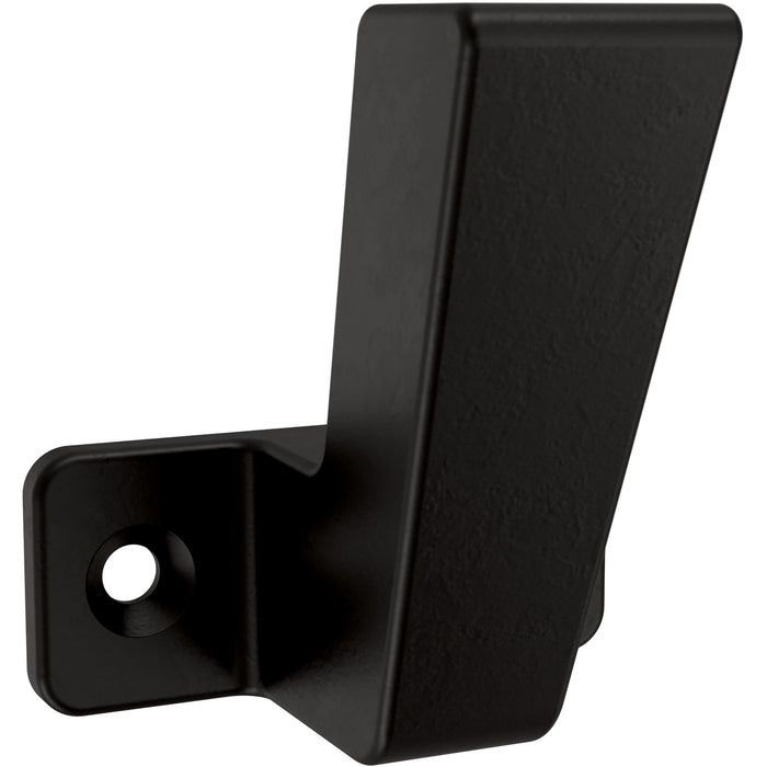 Franklin Brass Geometric Single Wall Hooks Matte Black 5-Pack by Deal US
