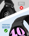 Click No Gap Braided Bands Compatible with Samsung Galaxy Watch 7 6 4 5 FE Band