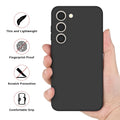For Samsung Galaxy S23 (Only), Stylish Liquid Silicone Slim Full-Body Protective