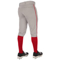 Champro Triple Crown 2.0 Baseball Knickers with Braid Grey Scarlet Size XL by Deal US