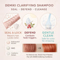 BestBy07/27 DEMIKI Japanese Keratin Shampoo Oily Hair Rose 450ml Pink by Deal US