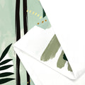Torich Mid Century Boho Geometric Waterproof Shower Curtain 69x72 Green 12pc by Deal US