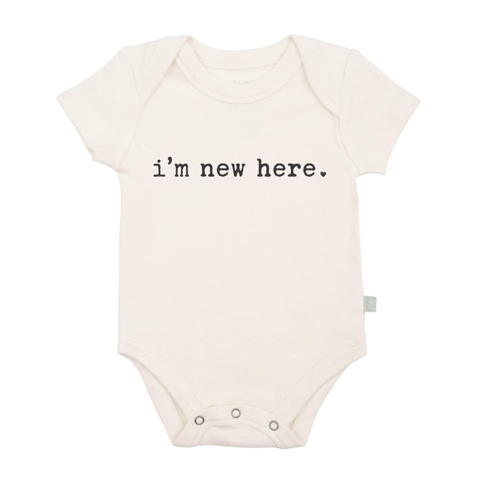graphic bodysuit | i'm new here by Finn + Emma