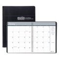 House of Doolittle Recycled Two Year Monthly Planner with Expense Logs, 8.75 x 6.88, Black Cover, 24-Month (Jan to Dec): 2023 to 2024