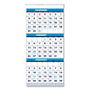 House of Doolittle Recycled Three-Month Format Wall Calendar, Vertical Orientation, 12.25 x 26, White Sheets, 14-Month (Dec-Jan): 2022-2024