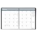 House of Doolittle Recycled Two Year Monthly Planner with Expense Logs, 8.75 x 6.88, Black Cover, 24-Month (Jan to Dec): 2023 to 2024