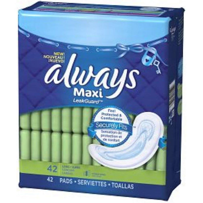 Always Maxi Long Pads Super - 42 by Pasteur Pharmacy