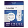 LINKSYS AC1200 AMPLIFY Dual-Band WiFi Extender, 2 Ports, Dual-Band 2.4 GHz/5 GHz