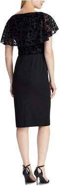 Lauren Ralph Lauren Womens Dalen Metallic Floral Cocktail Dress, Size 16 by Vanessa Jane