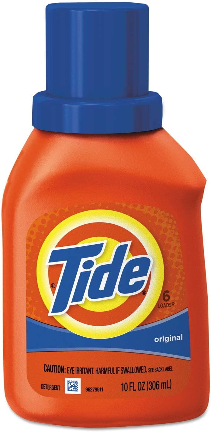 Tide Liquid Laundry Detergent Travel Size, HE, Original Scent (3 Pack) by Price Is Right Miami
