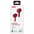 IN STOCK! JVC HA-A8TR In-Ear True Wireless Stereo Bluetooth® Earbuds with Microphone and Charging Case (Red) by Silarius