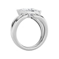 2Cttw Marquise Shaped Lab Grown Diamond (F/VS) East West Solitaire Engagement Ring 14K Gold by Fine Color Jewels