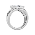 2Cttw Marquise Shaped Lab Grown Diamond (G/VS) East West Solitaire Engagement Ring in 14K Gold by Fine Color Jewels