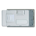 Advantus Rigid Two-Badge RFID Blocking Smart Card Holder, Horizontal/Vertical, Clear 3.68" x 2.38" Holder, 3.38" x 2.13" Insert, 20/PK