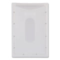 Advantus Clear ID Card Holder, Horizontal, Clear 2.31" x 3.69" Holder, 2.13" x 3.38" Insert, 25/Pack